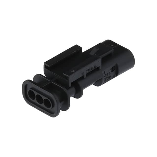 1-1703494-1 CONN PLUG HSG 3POS 4.00MM