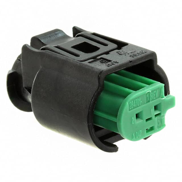 284703-1 CONN RCPT HSG 2POS 4.00MM