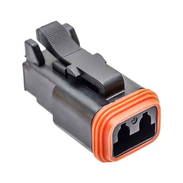 AT06-2S-BLK CONN PLUG HSG 2POS 14-20AWG