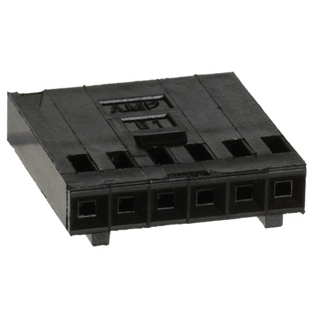 102241-4 CONN RCPT HSG 6POS 2.54MM