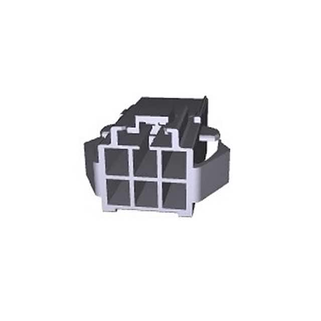 176295-1 CONN RCPT HSG 6POS 3.96MM