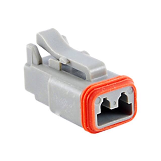 AT06-2S-RD01 CONN PLUG HSG 2POS