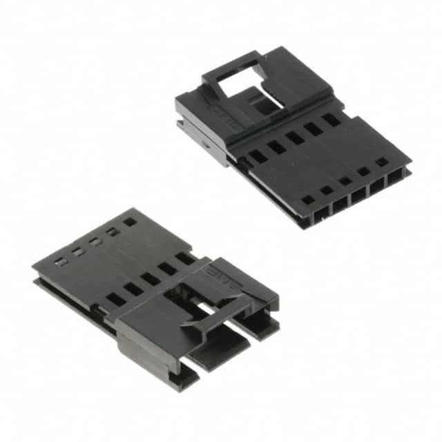 103653-4 CONN PLUG HSG 5POS 2.54MM