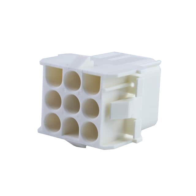 0366440006 CONN RCPT HSG 9POS 6.35MM