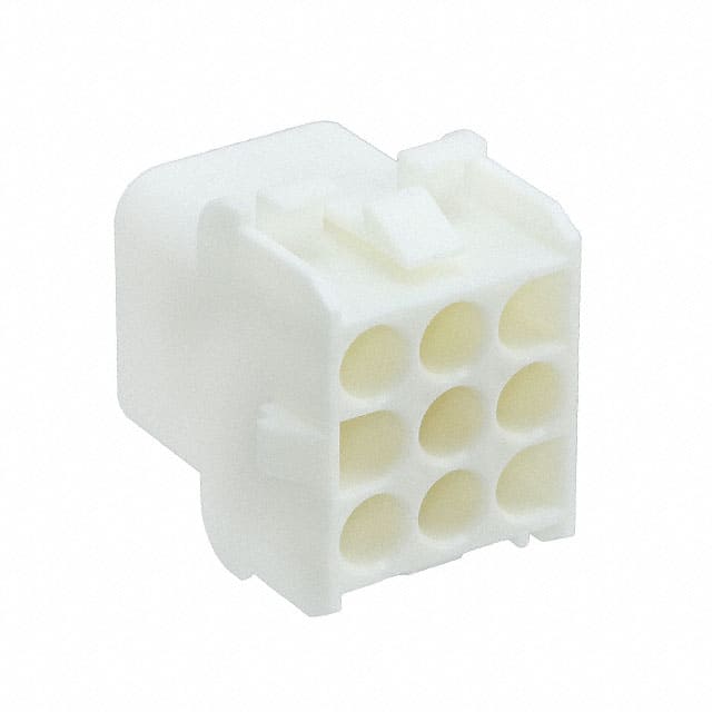 0050842092 CONN RCPT HSG 9POS WHITE