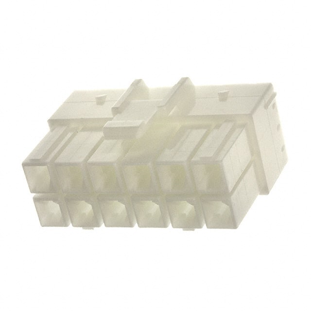 VLP-12V CONN PLUG HSG 12POS 6.20MM