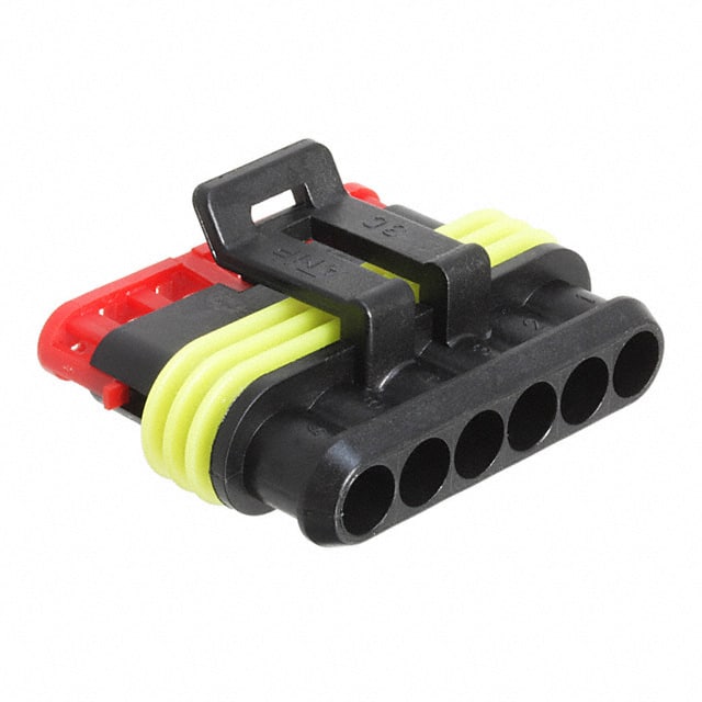 282090-1 CONN PLUG HSG 6POS 6.00MM