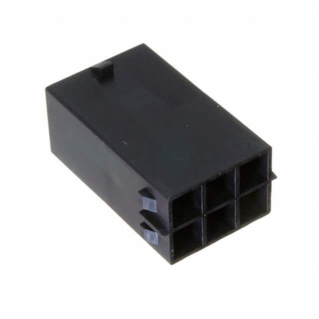 1054111106 CONN PLUG HSG 6POS 5.70MM