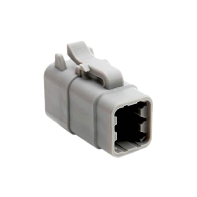ATM06-6S CONN PLUG HSG 6POS