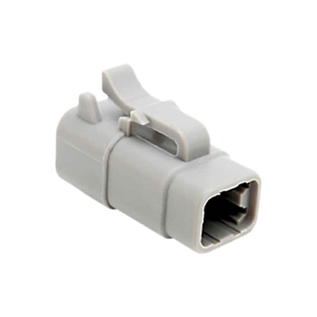 ATM06-4S CONN PLUG HSG 4POS