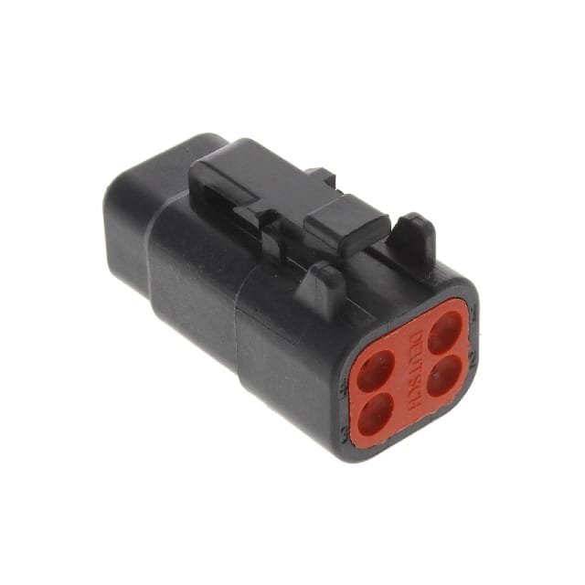 DTM06-4S-E004 CONN PLUG HSG 4POS