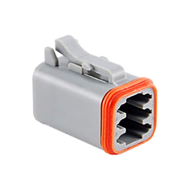 AT06-6S-RD01 CONN PLUG HSG 6POS