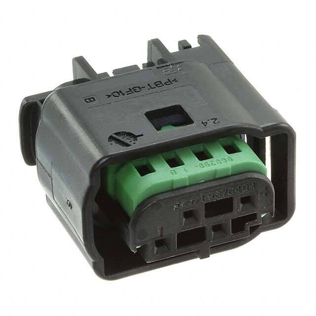 1-967640-1 CONN RCPT HSG 4POS BLACK