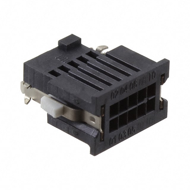 ISDF-05-D-M CONN INSULATOR HSG 10POS 1.27MM