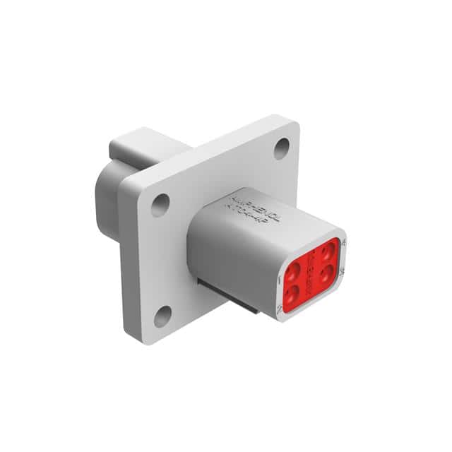 AT04-4P-L012 CONN RCPT HSG 4POS FLANGE MNT