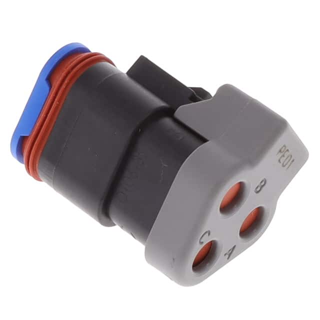 DT06-3S-PE01 CONN PLUG HSG 3POS