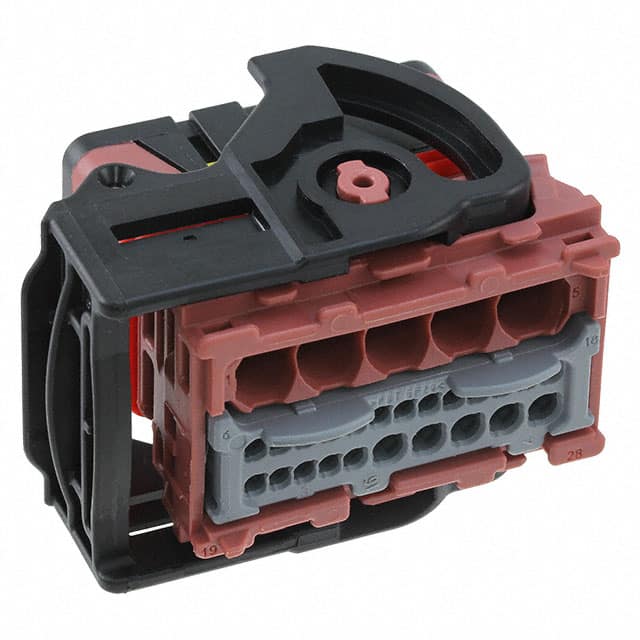 0643181011 CONN RCPT HSG 28POS 3ROW BLK