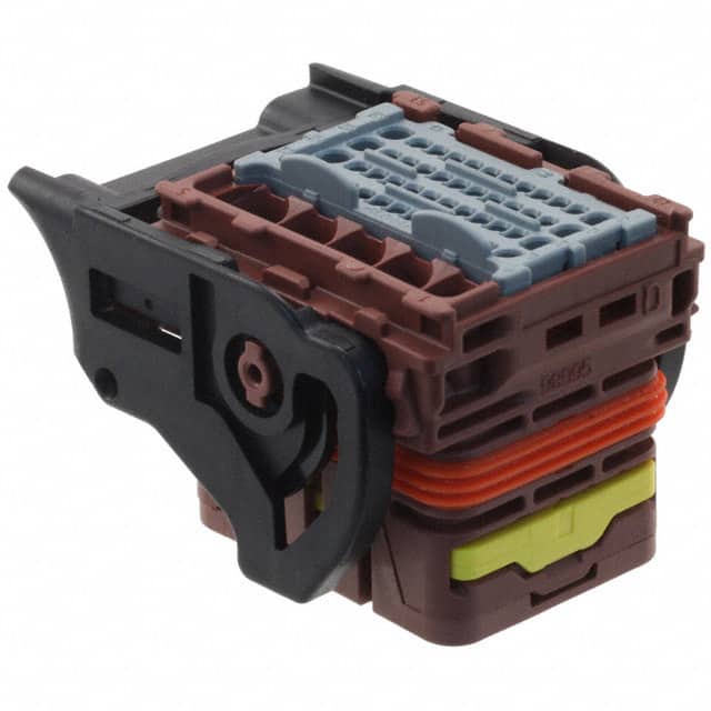 0643212019 CONN RCPT HSG 53POS 5ROW BRN