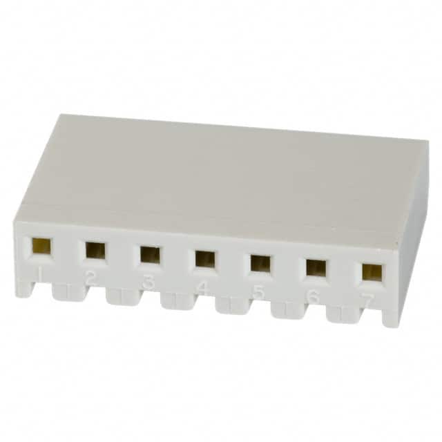640251-7 CONN RCPT HSG 7POS 3.96MM