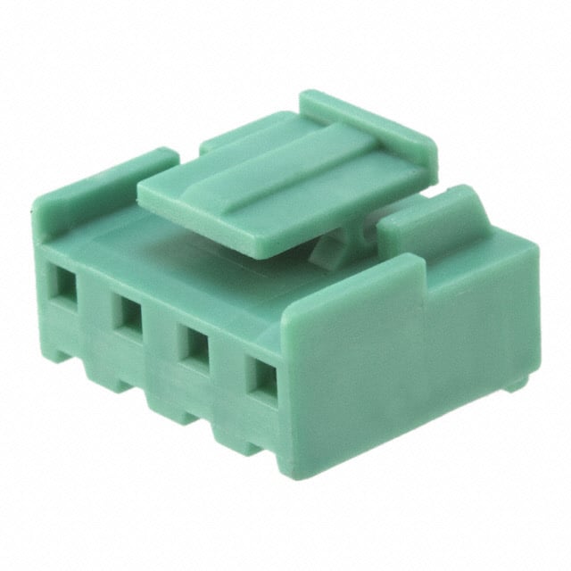 6-1123722-4 CONN PLUG HSG 4POS 3.96MM