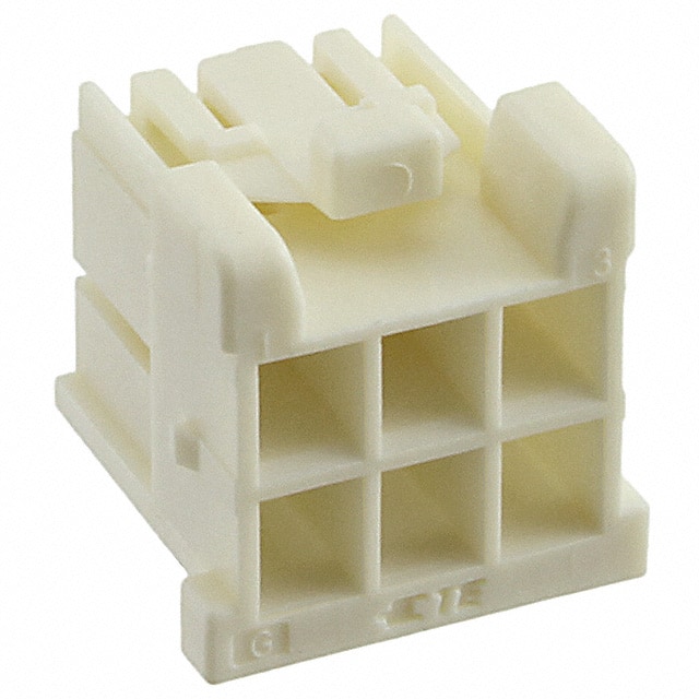 1-1971905-3 CONN PLUG HSG 6POS 3.30MM