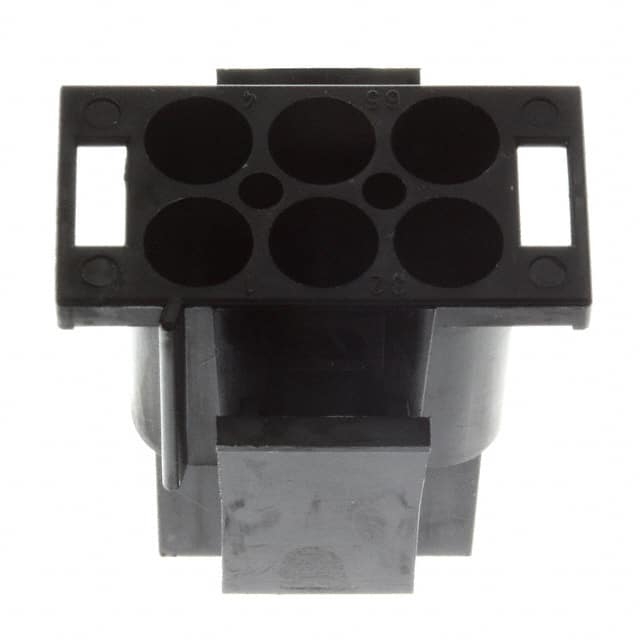 1-480704-9 CONN PLUG HSG 6POS 94V BLK