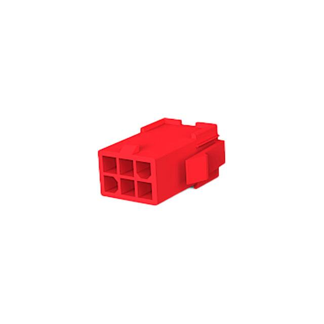 1-172331-2 CONN RCPT HSG 6POS 4.14MM