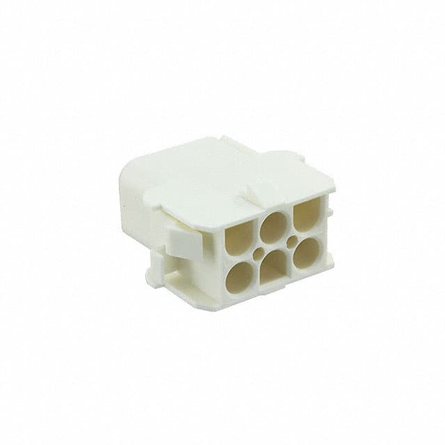 1586860-1 CONN RCPT HSG 6POS NAT