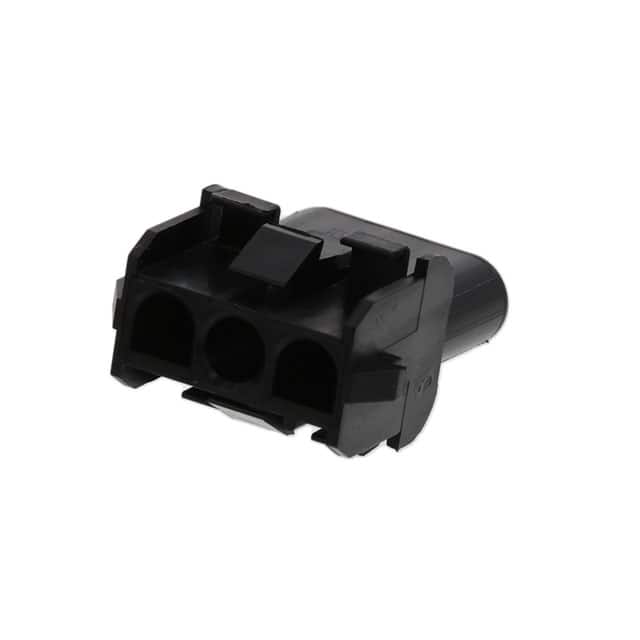 1-350767-9 CONN RCPT HSG 3POS BLK