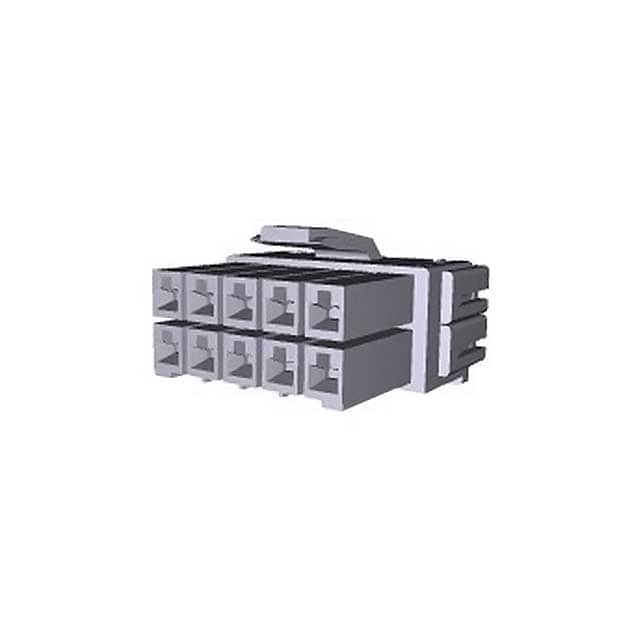 177904-1 CONN PLUG HSG 10POS 3.96MM