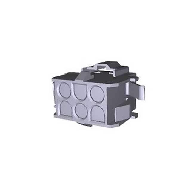 770051-1 CONN RCPT HSG 6POS UNIV