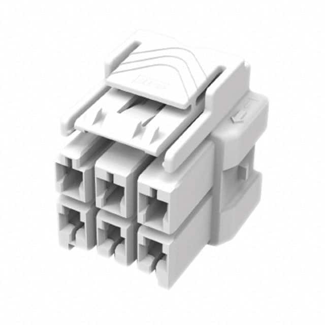 1-1971776-3 CONN PLUG HSG 6POS 6.00MM