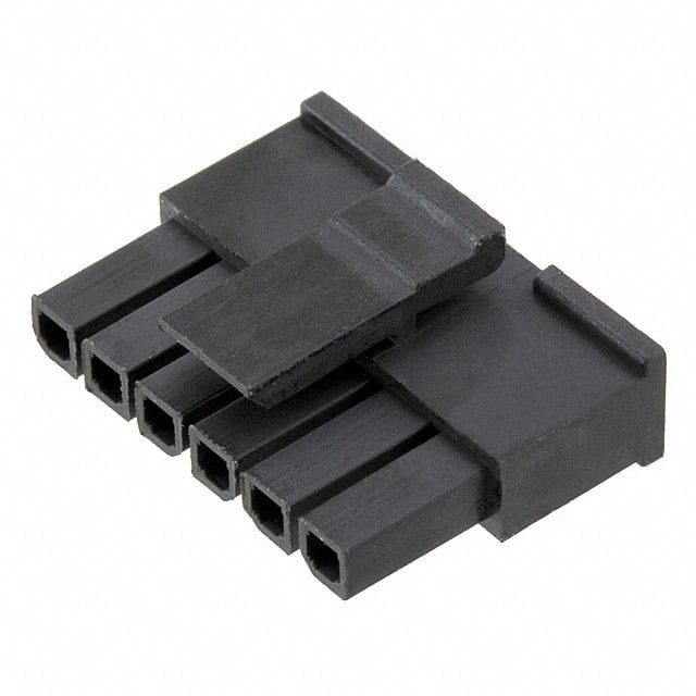 662006013322 CONN RCPT HSG 6POS 3.00MM