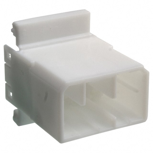 174931-1 CONN RCPT HSG 8POS DL WHITE