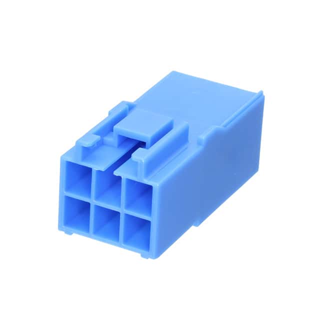 176285-6 CONN RCPT HSG 6POS 3.96MM