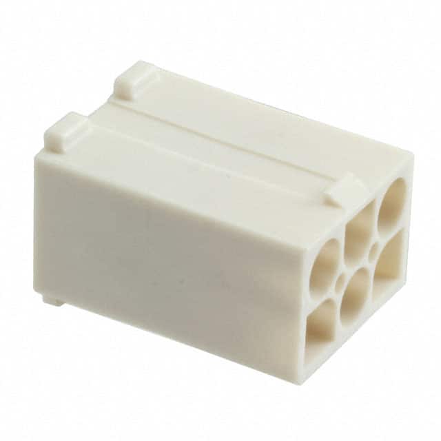 0019092066 CONN PLUG HSG 6POS 6.71MM