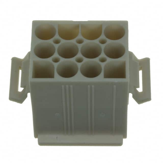 0019092127 CONN PLUG HSG 12POS 6.71MM