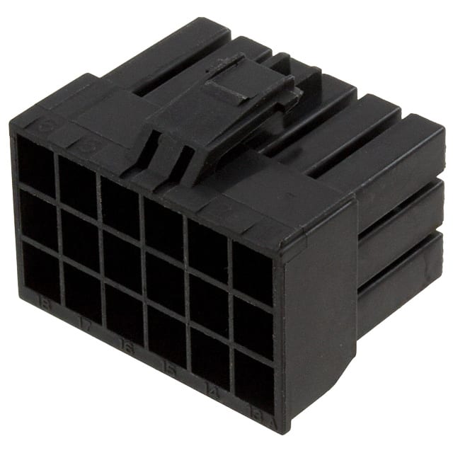 176280-9 CONN PLUG HSG 18POS 3.96MM