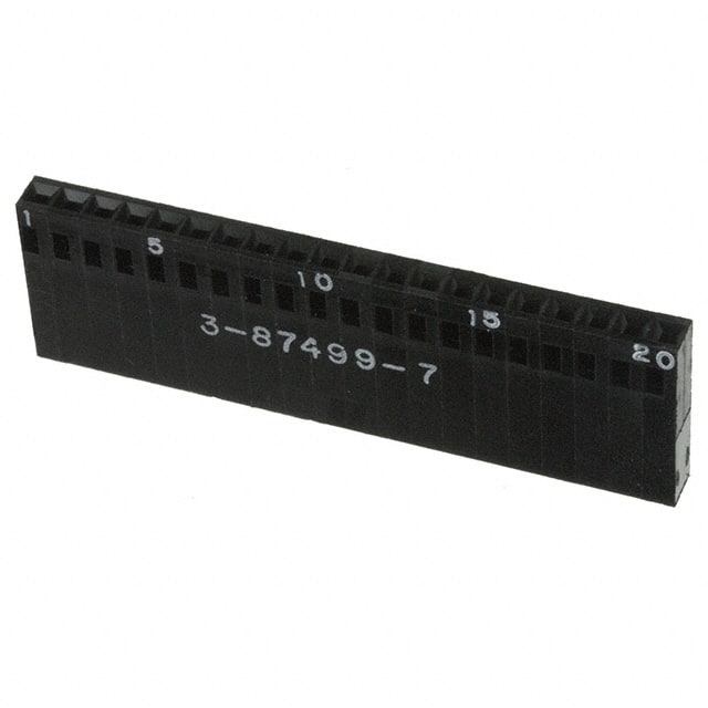 3-87499-7 CONN RCPT HSG 20POS 2.54MM