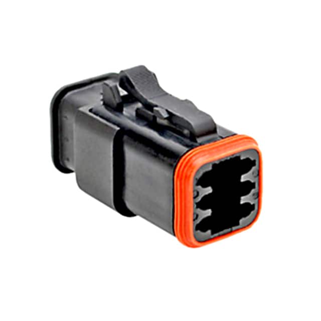 AT06-6S-SR02BLK CONN PLUG HSG 6POS