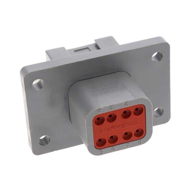 AT04-08PA-L012 CONN RCPT HSG 8POS FLANGE MNT