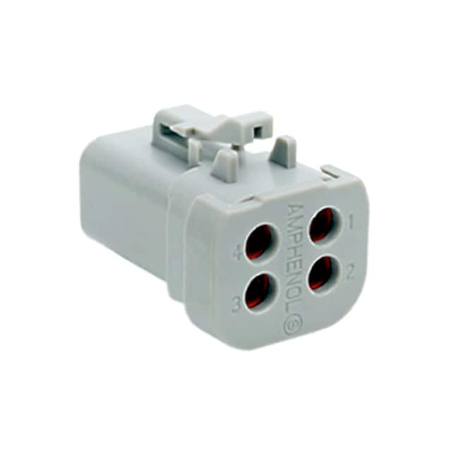 ATP06-4S-EC01 CONN PLUG HSG 4POS