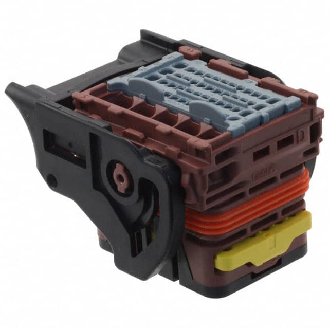 0643212011 CONN RCPT HSG 53POS 5ROW BLACK
