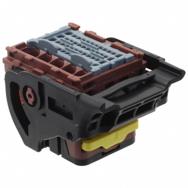 0643211011 CONN RCPT HSG 53POS 5ROW BLACK