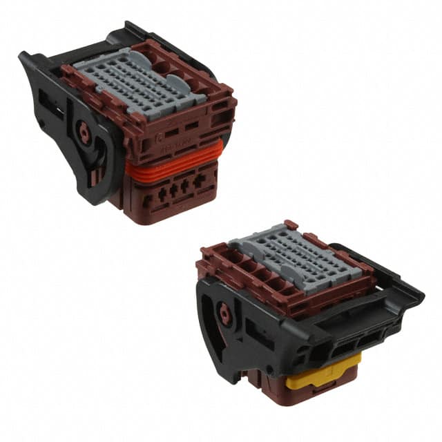 0643211019 CONN RCPT HSG 53POS 5ROW BRN