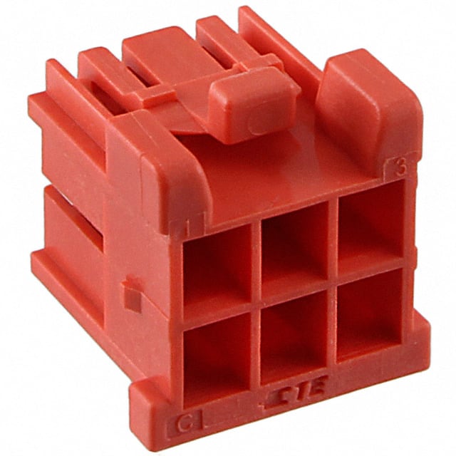 3-1971905-3 CONN PLUG HSG 6POS 3.30MM