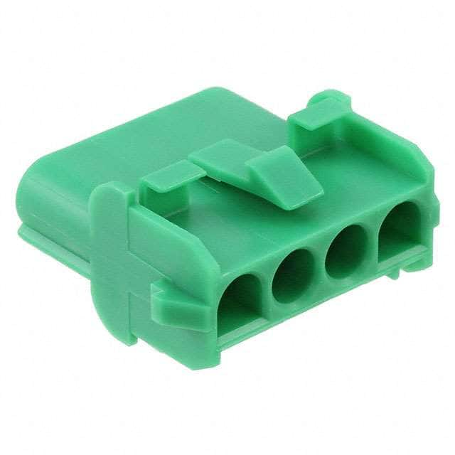 1-480703-5 CONN RCPT HSG 4POS UNIV GREEN