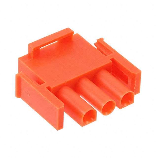 1-480700-3 CONN PLUG HSG 3POS ORANGE