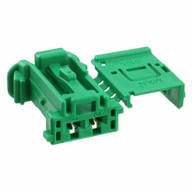 0988191025 CONN RCPT HSG 2POS GRN