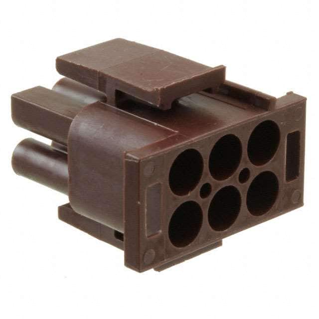 1-480704-1 CONN PLUG HSG 6POS UNIV BRN